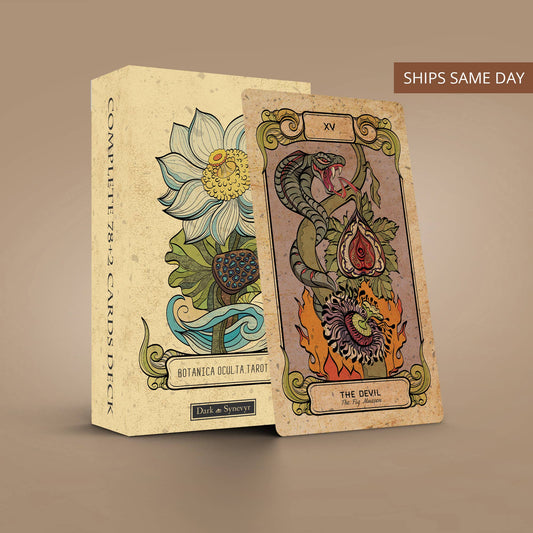 Botanica Oculta Tarot 78+2 Extra Cards Deck