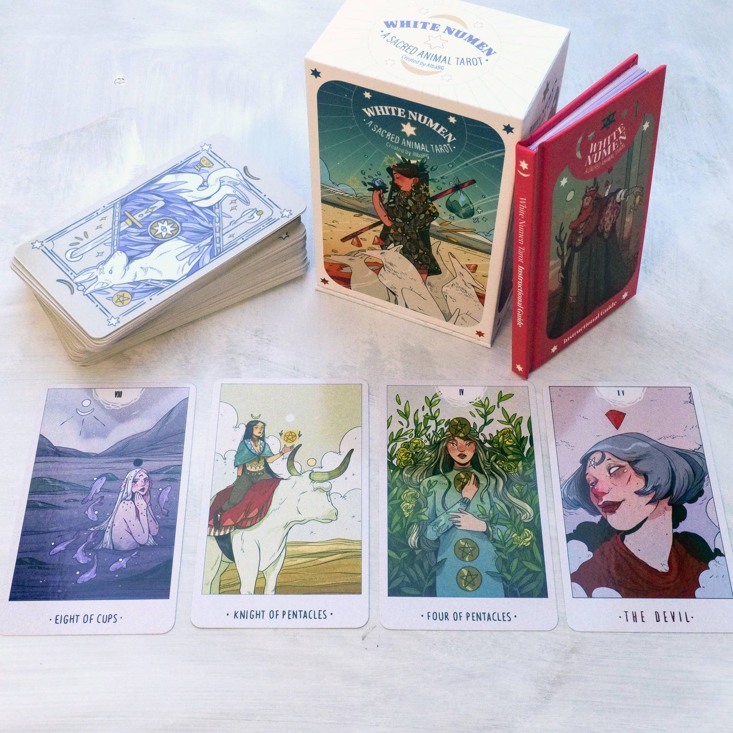 White Numen: A Sacred Animal Tarot Deck